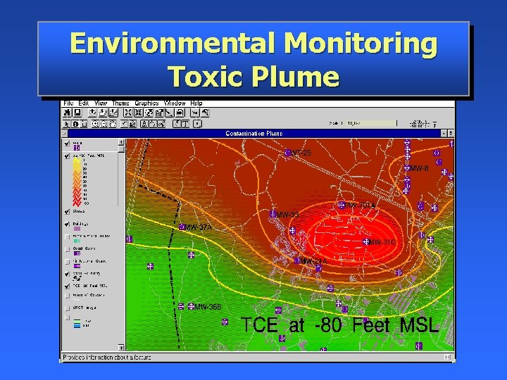 Environmental Monitoring Toxic Plume 