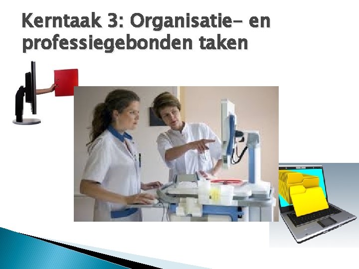 Kerntaak 3: Organisatie- en professiegebonden taken 