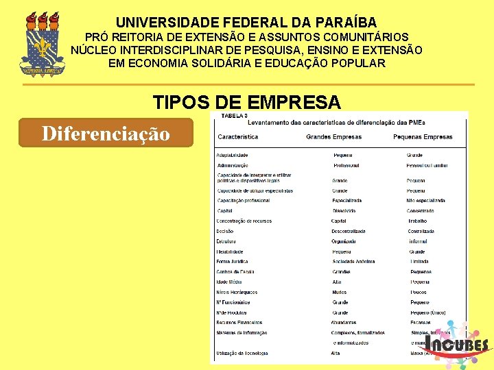 UNIVERSIDADE FEDERAL DA PARAÍBA PRÓ REITORIA DE EXTENSÃO E ASSUNTOS COMUNITÁRIOS NÚCLEO INTERDISCIPLINAR DE