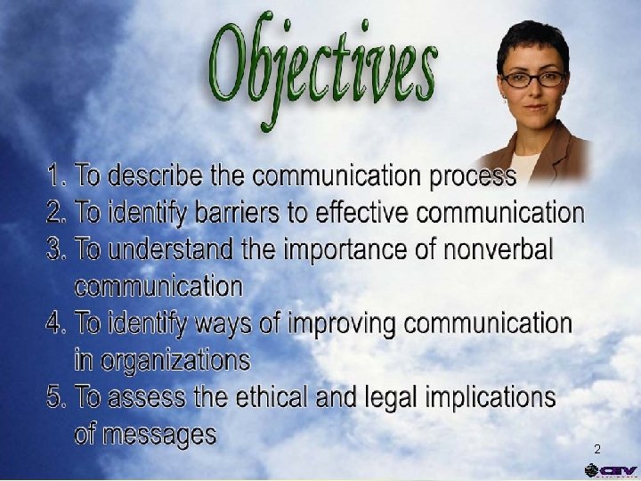 Objectives 22 