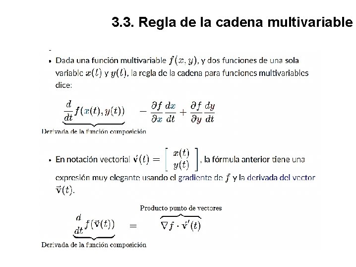3. 3. Regla de la cadena multivariable 
