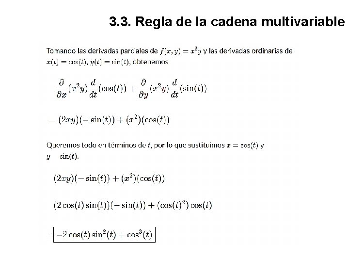 3. 3. Regla de la cadena multivariable 