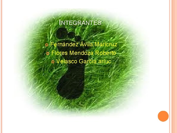 INTEGRANTES: Fernández Ávila Maricruz Flores Mendoza Roberto Velasco García arluc 