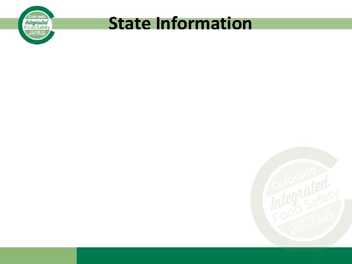 State Information 