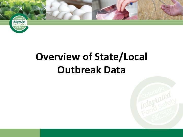 Overview of State/Local Outbreak Data 