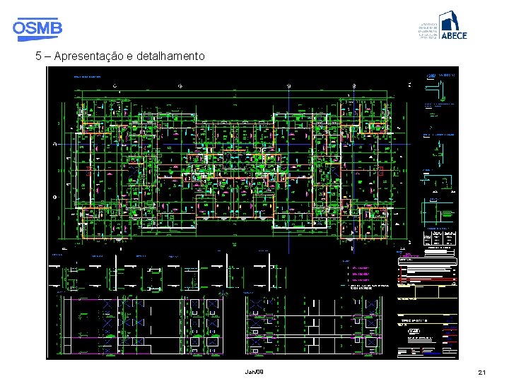 5 – Apresentação e detalhamento Jan/09 21 