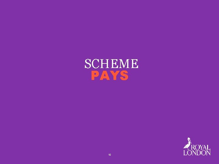 SCHEME PAYS 10 