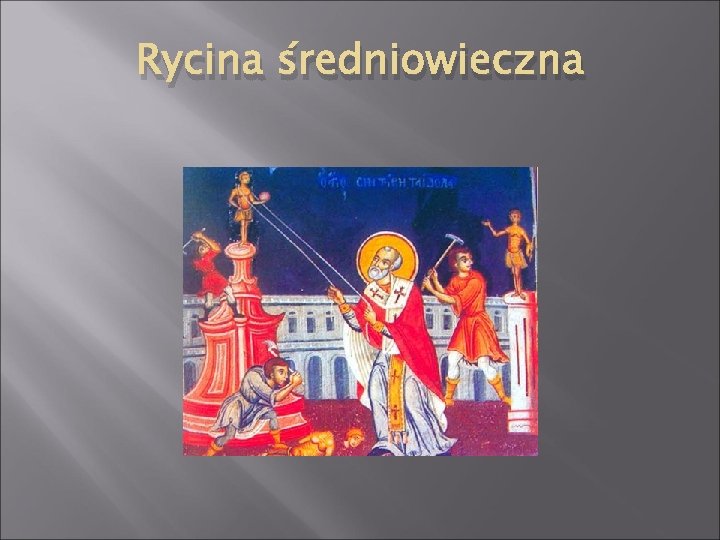 Rycina średniowieczna 