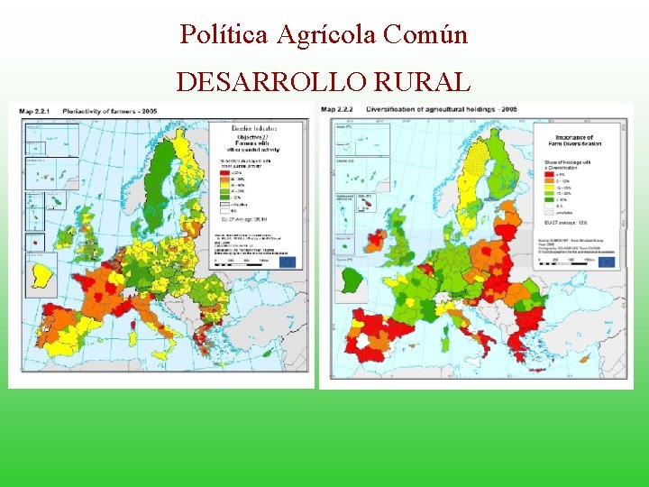 Política Agrícola Común DESARROLLO RURAL 
