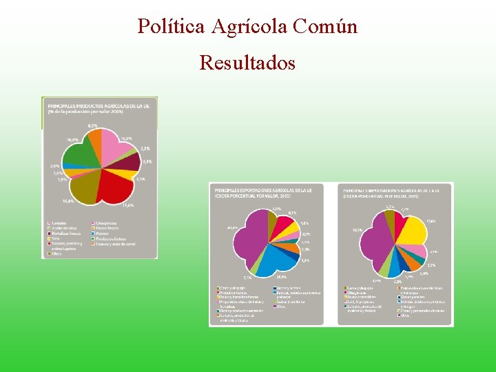 Política Agrícola Común Resultados 