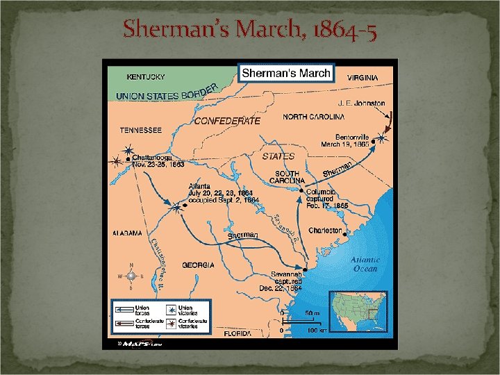 Sherman’s March, 1864 -5 