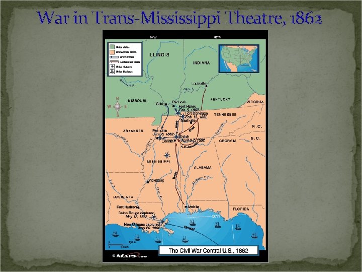 War in Trans-Mississippi Theatre, 1862 