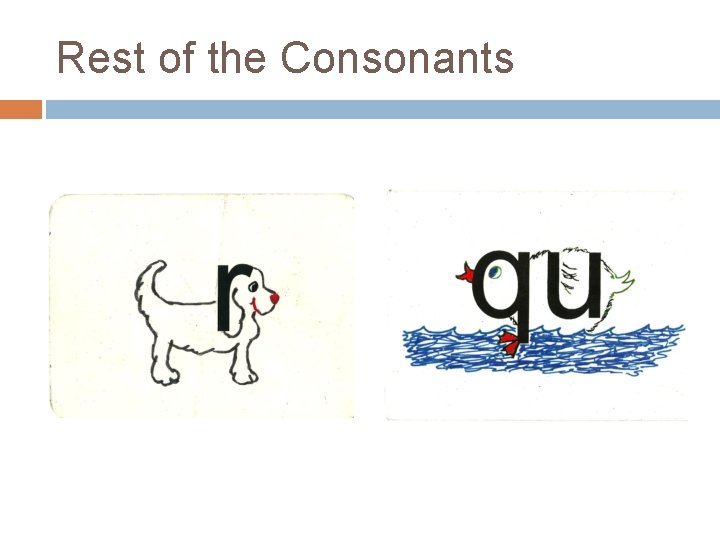 Rest of the Consonants 