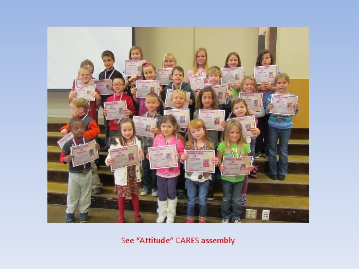 See “Attitude” CARES assembly 