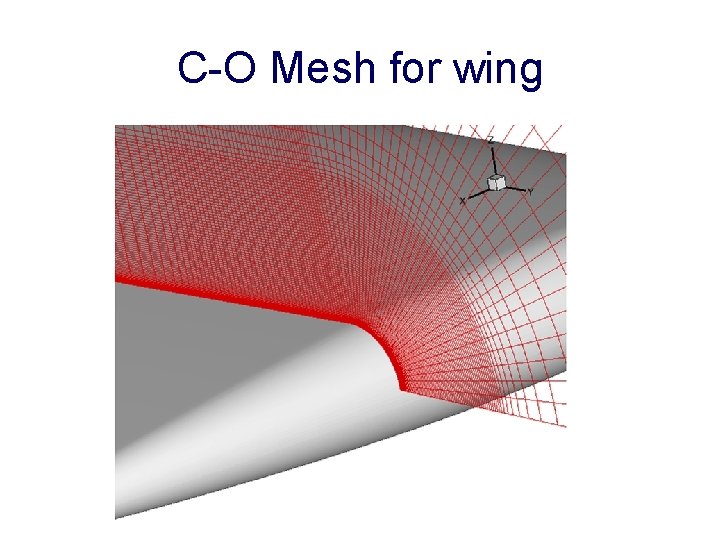C-O Mesh for wing 
