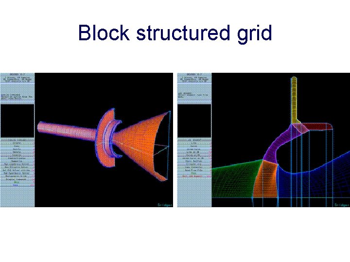 Block structured grid 