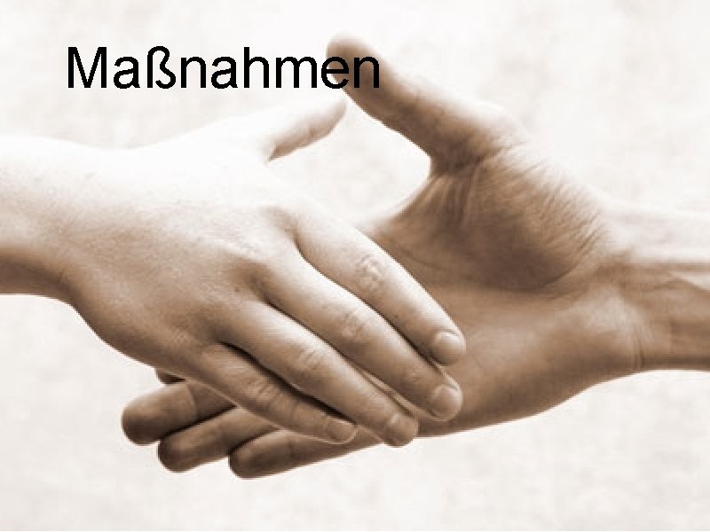 Maßnahmen 