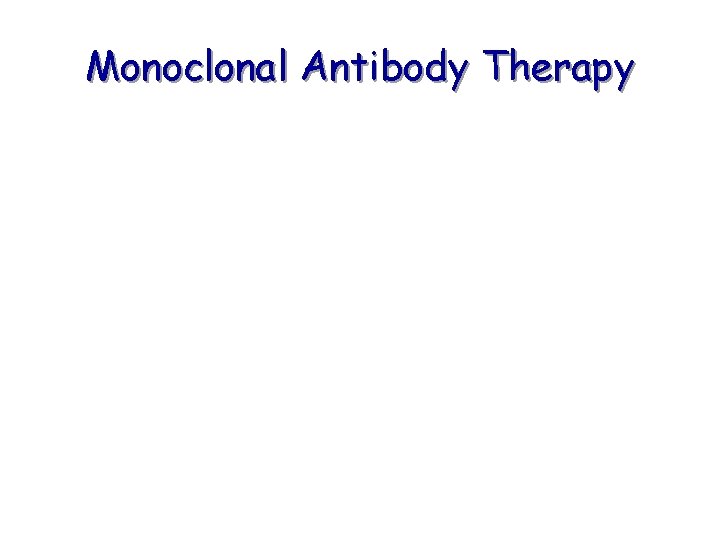 Monoclonal Antibody Therapy 