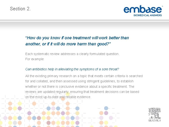 Section 2. “How do you know if one treatment will work better than another,