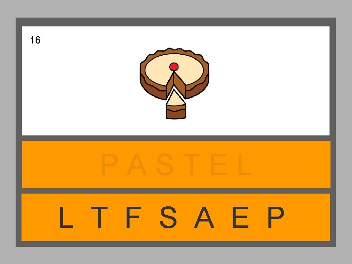 16 PASTEL L T F S A E P 