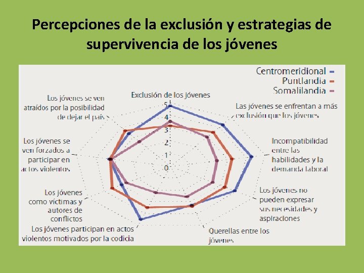 Percepciones de la exclusión y estrategias de supervivencia de los jóvenes 