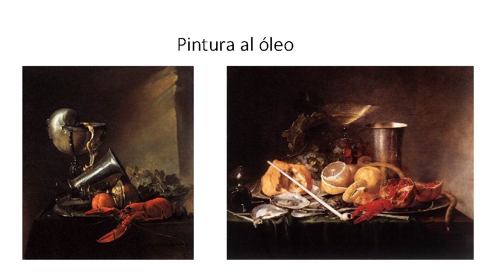 Pintura al óleo 