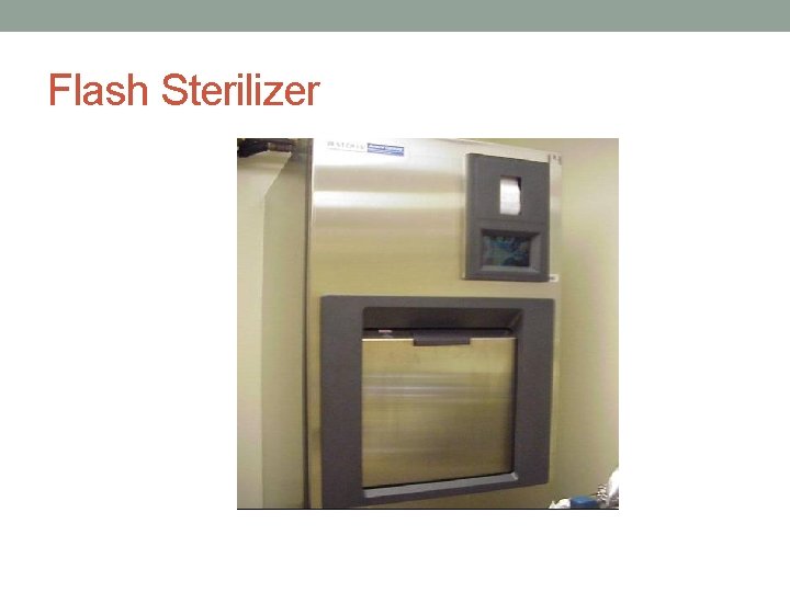 Flash Sterilizer 