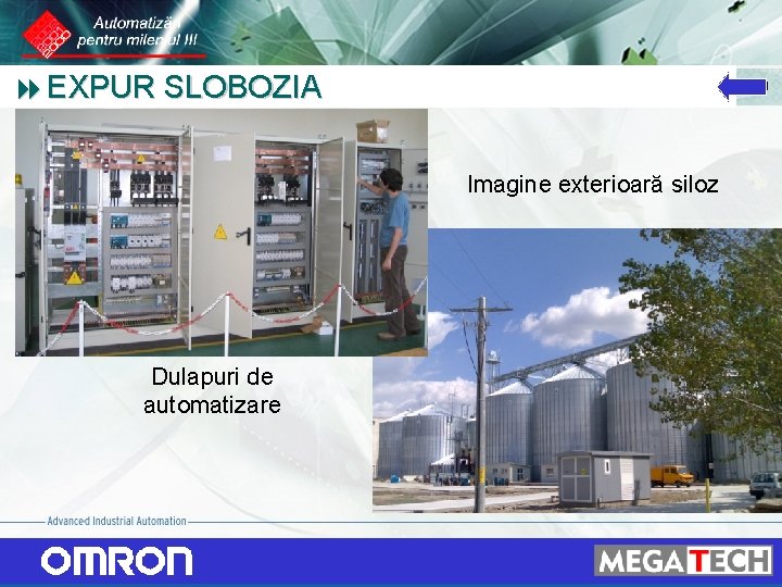 8 EXPUR SLOBOZIA 10 Imagine exterioară siloz Dulapuri de automatizare 