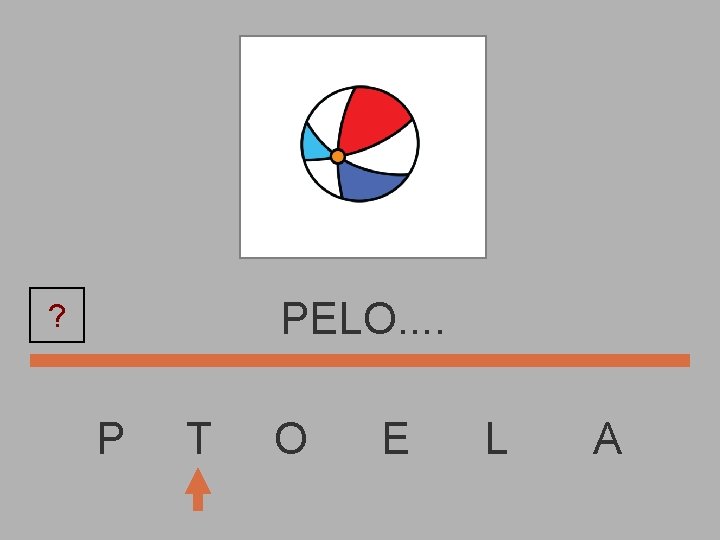 PELO. . ? P T O E L A 