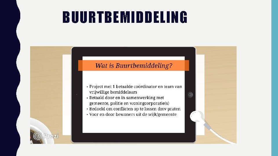 BUURTBEMIDDELING 