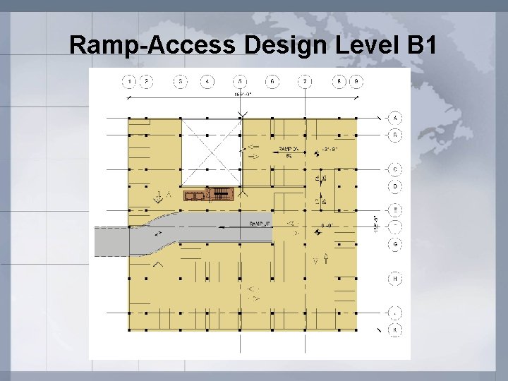 Ramp-Access Design Level B 1 