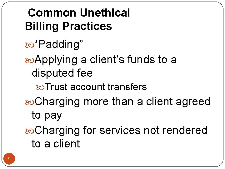 Chapter 8 Billing and Financial Management 1 Billing