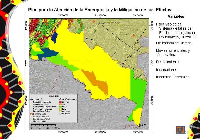 Plan para la Atención de la Emergencia y la Mitigación de sus Efectos Variables