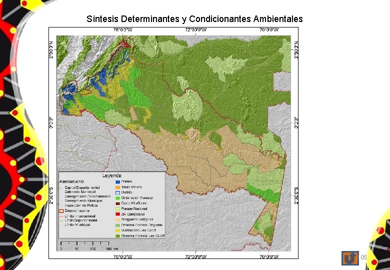 Síntesis Determinantes y Condicionantes Ambientales 105 