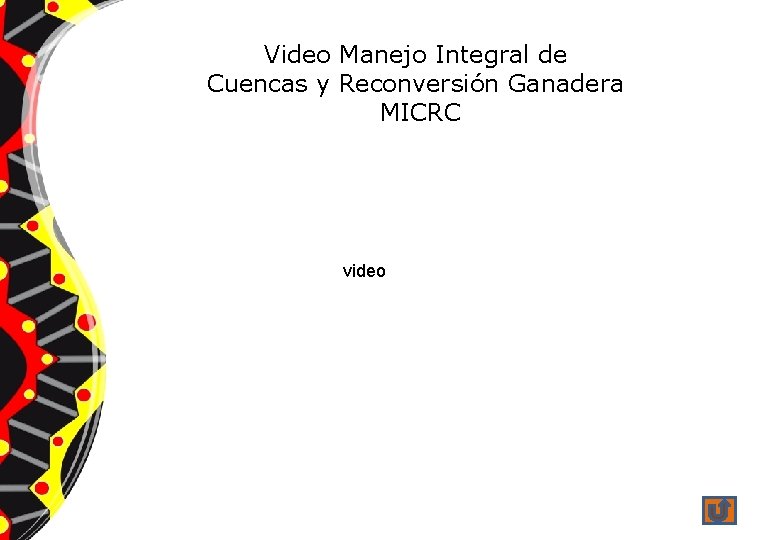 Video Manejo Integral de Cuencas y Reconversión Ganadera MICRC video 113 