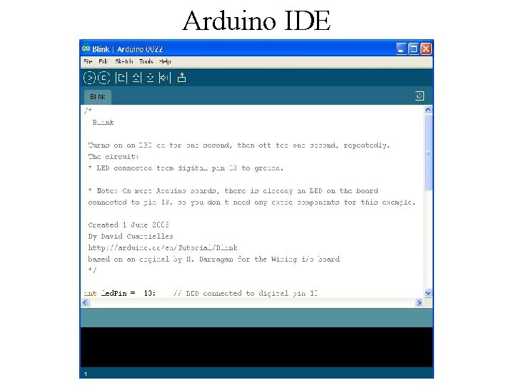 Arduino IDE Arduino IDE