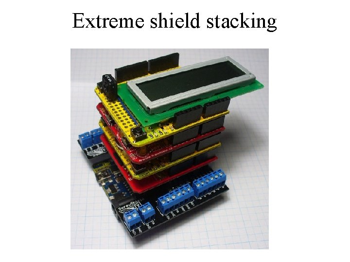 Extreme shield stacking Extreme shield stacking