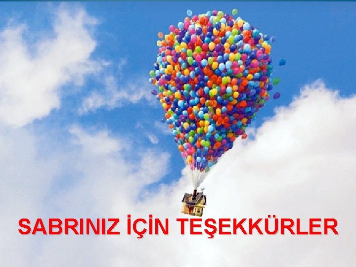 SABRINIZ İÇİN TEŞEKKÜRLER 