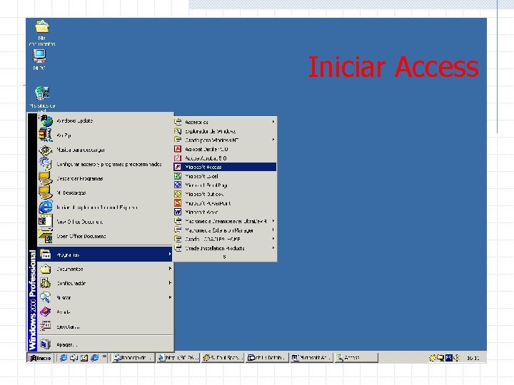 Iniciar Access 