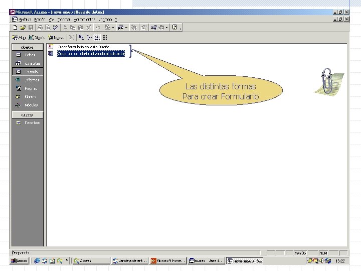 Las distintas formas Para crear Formulario 