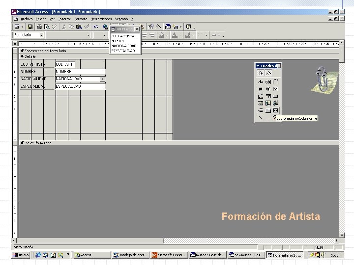 Formación de Artista 