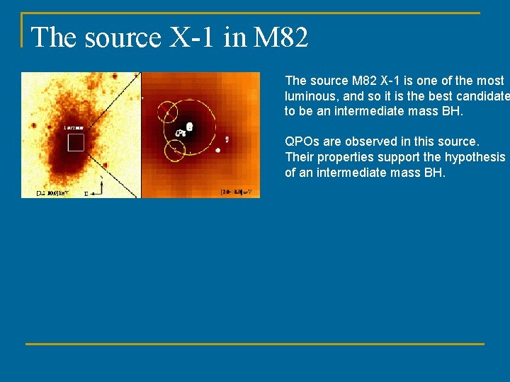 The source X-1 in М 82 The source M 82 X-1 is one of