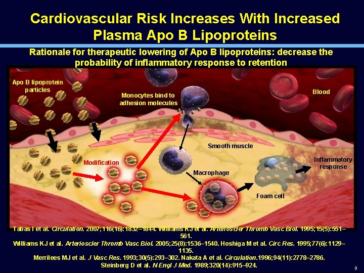Cardiovascular Risk Increases With Increased Plasma Apo B Lipoproteins Rationale for therapeutic lowering of