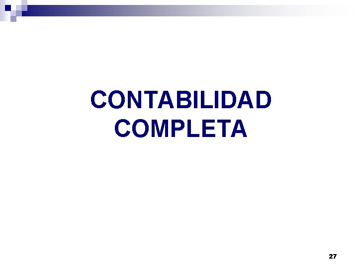CONTABILIDAD COMPLETA 27 