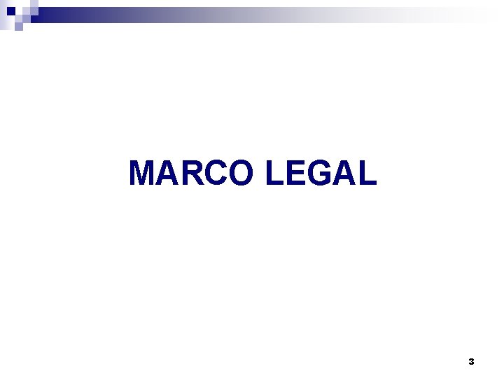 MARCO LEGAL 3 