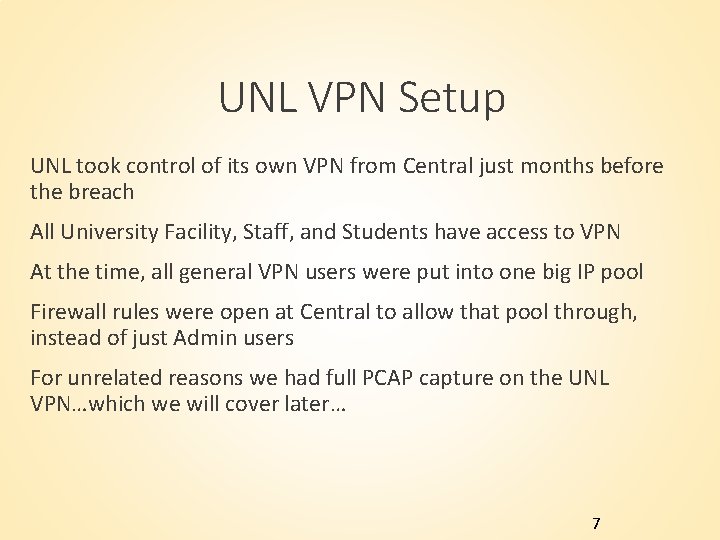 UNL VPN Setup UNL took control of its own VPN from Central just months UNL VPN Setup UNL took control of its own VPN from Central just months