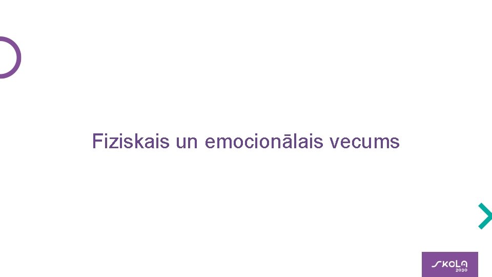 Fiziskais un emocionālais vecums 