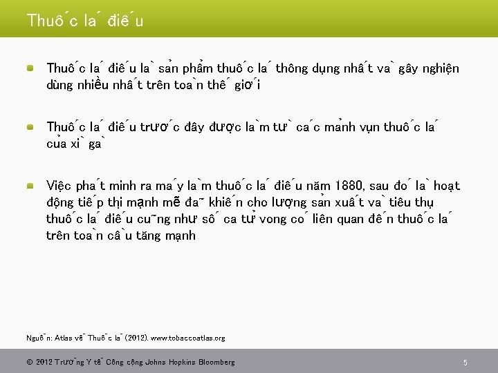 Thuô c la điê u la sa n phâ m thuô c la thông