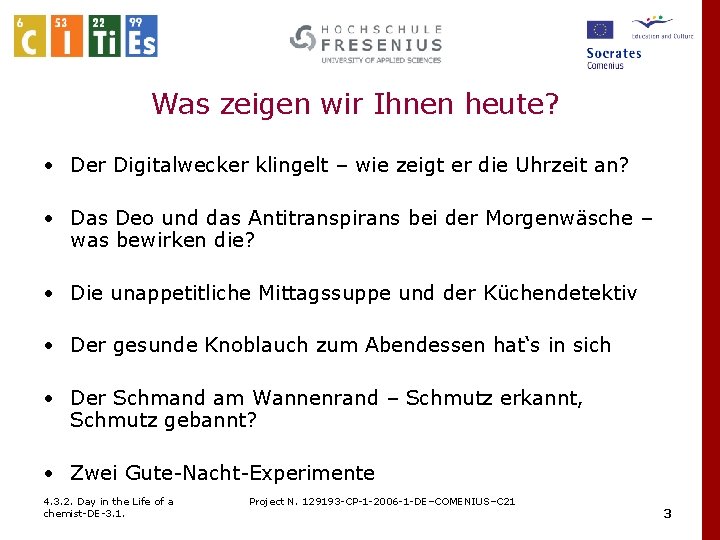 Was zeigen wir Ihnen heute? • Der Digitalwecker klingelt – wie zeigt er die