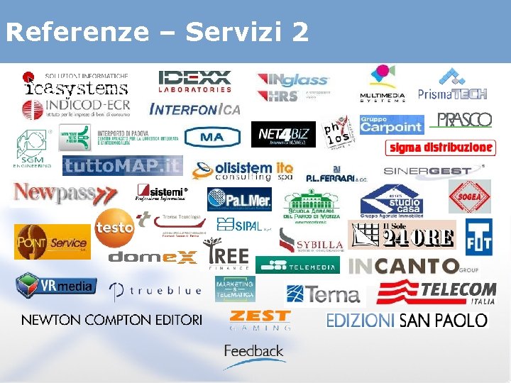 Referenze – Servizi 2 